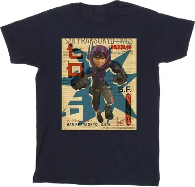 Image de Disney - T-shirt « Big Hero 6 » pour homme BI49344 (5XL) (bleu marine)