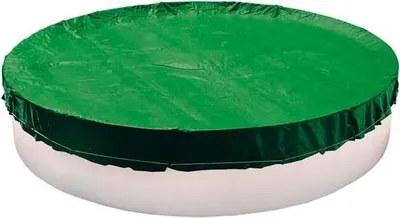 Zdjęcie produktu dla Steinbach "Winter" plandeka na basen okrągły stalowa ściana basen zielona Ø 360 cm
