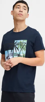 Produktbild von Blend Herren T-Shirt Shirt Rundhals 100% Baumwolle regular fit