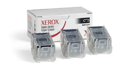 Obrázok produktu pre Xerox 008R12941, 15000 svoriek, Xerox, Upevnenie, Kov, Čierna, Priehľadná, Laser