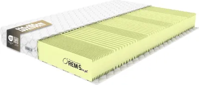 Produktbild von REM-SEN Matratze Classic 130x190cm Höhe 15 cm H3 7-Zonen Polyurethanschaum Atmungsaktiv Antiallergisch   Membranhülle Premium