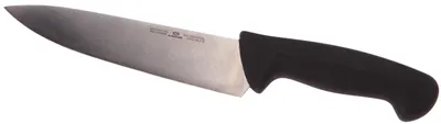Kochmesser 21 cm, gestanzt, schwarz, Aluminiumgriff
