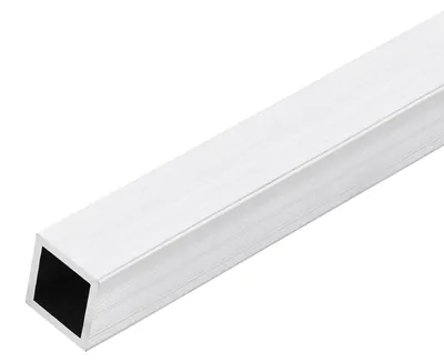 Imagen del producto de Tubo cuadrado de aluminio de 30x30x2 mm, de 300 mm de longitud, fabricado en aluminio 6063, para construcción