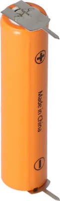 Produktbild von Panasonic HHR-70AAAE4 NiMH Akku 1,2V 700mAh AAA mit 1er Print auf Plus und Minuskontakt