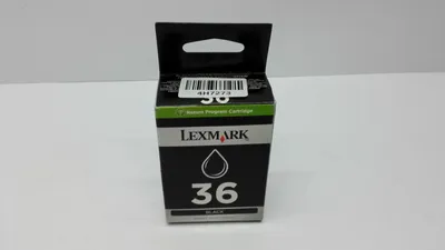 Produktbild von Lexmark N°36 Black Return Program Print Cartridge, Schwarz, Tintenstrahl, 1 Cartridge, 70 x 38 x 98 mm, 0,06 g, 4032 Stück(e)