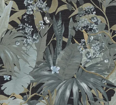 Produktbild von Netkaná tapeta 38522-2 Desert Lodge jungle grey blue