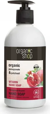 Produktbild von Bio-Shop Vitamin-Seife für Hände, Granatapfel, 500 ml