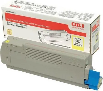 Produktbild von OKI 46443101, 10000 Seiten, Gelb, 1 Stück(e)