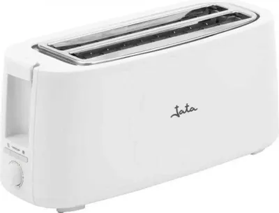 Obrázek produktu pro JATA JETT1584, 2 krajíců, Bílá, Knoflíky, Otočné, 1400 W, 395 mm, 150 mm