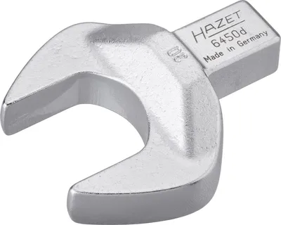 Produktbild von Hazet Einsteck-Maulschlüssel 14 x 18 mm Einsteck-Vierkant massiv, Außen Sechskant Profil, SW 30 mm