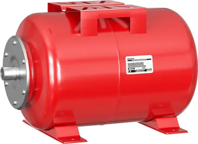 Image de Wiltec Réservoir pression à vessie – 24 Litres – 267 x 750 x 450 mm – en Acier – Version horizontale – Surpresseur pour la surpression eau domestique – Réservoir Cuve suppresseur pour pompe