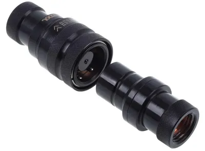 Obrázek produktu pro Alphacool 17282, Černá, 1/4", Samec/samice, 64,6 mm, 2,39 cm, 108 g