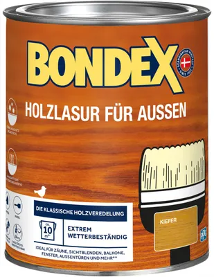 Produktbild von Bondex Holzlasur für Außen 750 ml kiefer