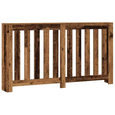 Obrázok produktu pre Kryt na radiátor staré drevo 149x20x82 cm kompozitné drevo