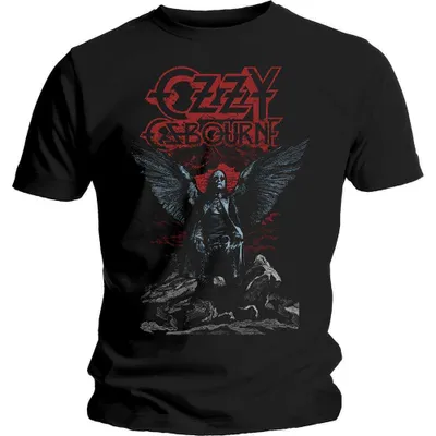 Produktbild von Ozzy Osbourne Angel Wings Black XL T-Shirt
