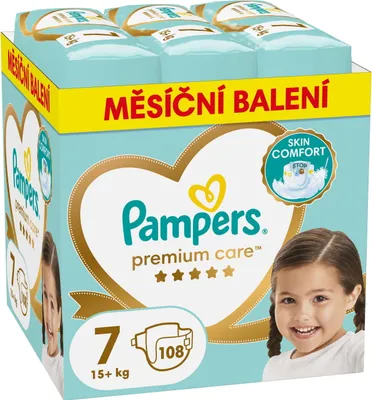 Produktbild von PAMPERS Premium Care Vel. 7 (108 ks)