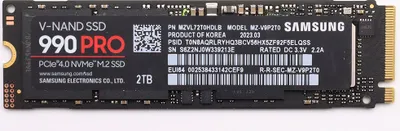 Obrázok produktu pre SSD disk Samsung M.2 2TB 990 Pro 2280 MZ-V9P2T0BW