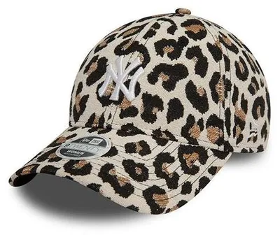Zdjęcie produktu dla New Era 9Forty Damen Cap - LEOPARD JACQUARD New York Yankees