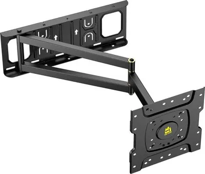 Image de Support mural pivotant et réglable, longueur 650 mm, pour écrans de 13 à 43 pouces, charge maximale de 35 kg, VESA 200 x 200 mm