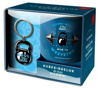Produktbild von Set Becher + Schlüsselanhänger Hobby-Gym King