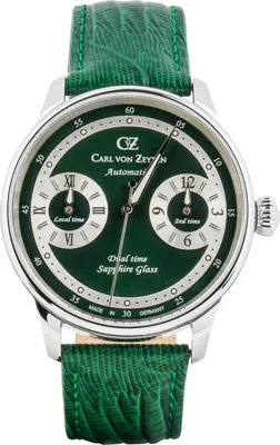 Zdjęcie produktu dla Zegarek  Carl von Zeyten CVZ0086GRS zielony