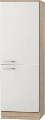 Produktbild von Optifit Kühlumbauschrank für 88er Einbaukühlschrank Dakar286 BxTxH 60 x 60 x 174,4 cm weiß glänzend zerlegt Anschlag rev