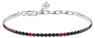 Produktbild von Stylisches Tennisarmband mit kubischem Zirkonia fü r Herren Tennis SATT26