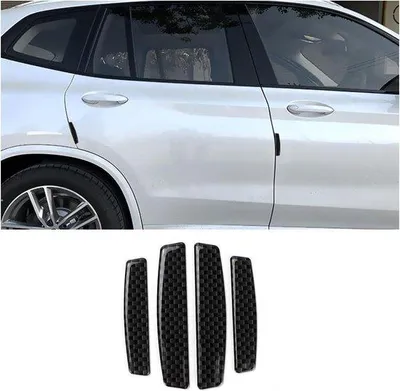 Obrázek produktu pro Chrániče hran dveří automobilu, 4 ks, univerzální, černé