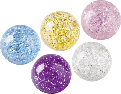 Produktbild von BRUNNEN Gummiball Flummi Glitter