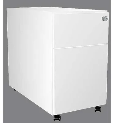 Produktbild von Rollcontainer Aveto BxTxH 420x800x540mm 1 Schub+1 Hängereg.-Auszug weiß