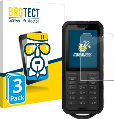 Produktbild von 3x BROTECT Schutzglas für Nokia 800 Tough Schutzfolie Panzer Folie Glas Display Schutz klar