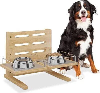 Immagine prodotto di Stazione di alimentazione per cani regolabile in altezza