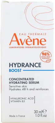 Produktbild von Avene Hydrance Boost Serum, Augenserum, 30 ml, Frauen, Feuchtigkeitsspendend, Feuchtigkeitsspendend, Verstärkung, ausgleichend, Empflindliche Haut, Jeder Hauttyp, 1 Stück(e)