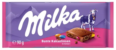 Produktbild von Milka Bunte Kakaolinsen 90g