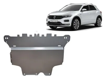 Immagine prodotto di Protezione sottoscocca in alluminio per motore e cambio per la Volkswagen T-Roc