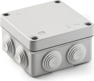 Produktbild von Famatel 3011 X100x55 Cm Wasserdichte Elektrische Anschlussdose Weiß  Weiß One Size