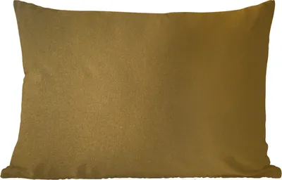 Produktbild von MuchoWow® Outdoor Kissen - Gold - Metallisch - Luxus - Design - 50x30 cm - Wetterfest - Lounge Kissen - Sofa kissen - Wohnzimmer Dekoration