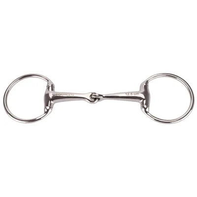 Produktbild von Equinate Olivenkopfgebiss Einfach Gebrochen 16 mm Gebiss 16,5 cm