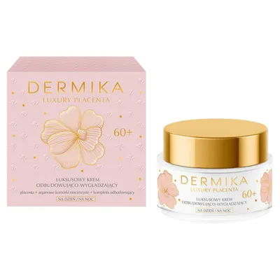 Obrázek produktu pro Dermika Luxury Placenta 60+ regenerační a vyhlazující denní a noční krém 50ml