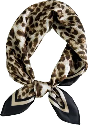 Obrázek produktu pro Stylový šátek IM-33900 s leopardím vzorem KP33900