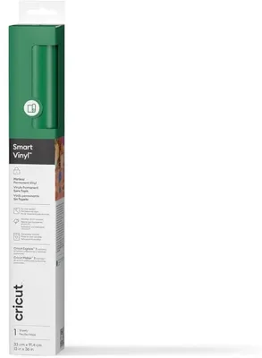 Produktbild von Cricut Smart Vinyl, Permanent, Grün, Vinyl, Matte, 0,9 mm, 330 mm