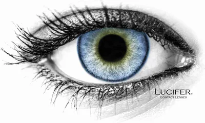 Zdjęcie produktu dla Kolorowe soczewki kontaktowe Lucifer® Cloud Blue - 2 sztuki (1 para), bez recepty
