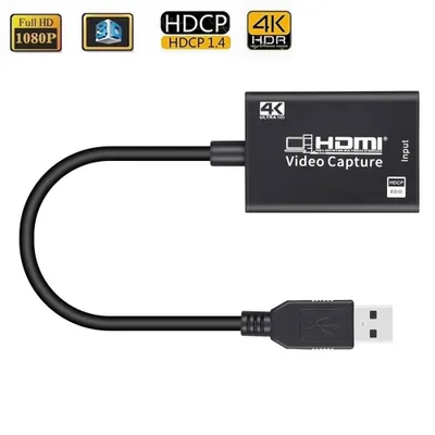 Produktbild von HDMI USB 3.0 Video Capture Card Videoaufnahme Adapter Live Video Streaming 4K TV