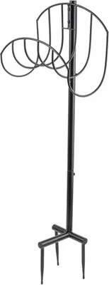 Grindi - Gartenschlauchhalter Schlauchhalter Freistehend Schwarz - PGH 2