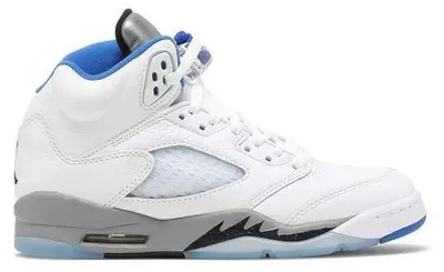 Immagine prodotto di Air Jordan 5 Retro White Stealth (GS) - EU: 36