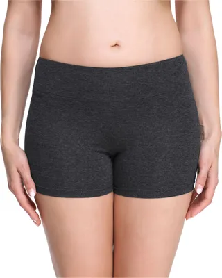 Image de Short pour femme Merry Style, cuissard de cyclisme, short court, boxer en viscose MS10-284 (mélange foncé, taille S)