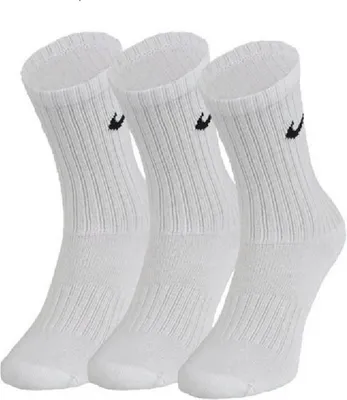 Produktbild von Nike Value Cushion Crew-socken 3 Paare Weiß EU 38-42 Mann Weiß EU 38-42