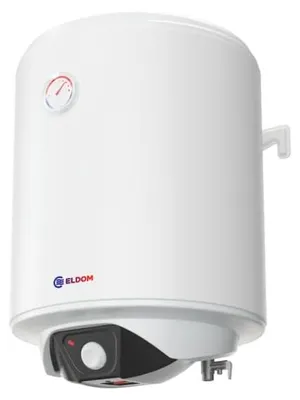 Obrázek produktu pro Elektrický ohřívač vody, objem 50 litrů, výkon 1,5 kW, materiál: ocel s povrchovou úpravou, barva: bílá