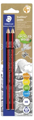 Obrázok produktu pre Staedtler jumbo 1285, 2 kusov, Forest Stewardship Council (FSC)