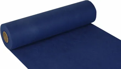 Image de PAPSTAR 84321 PAPSTAR Chemin de table "soft selection", bleu foncé